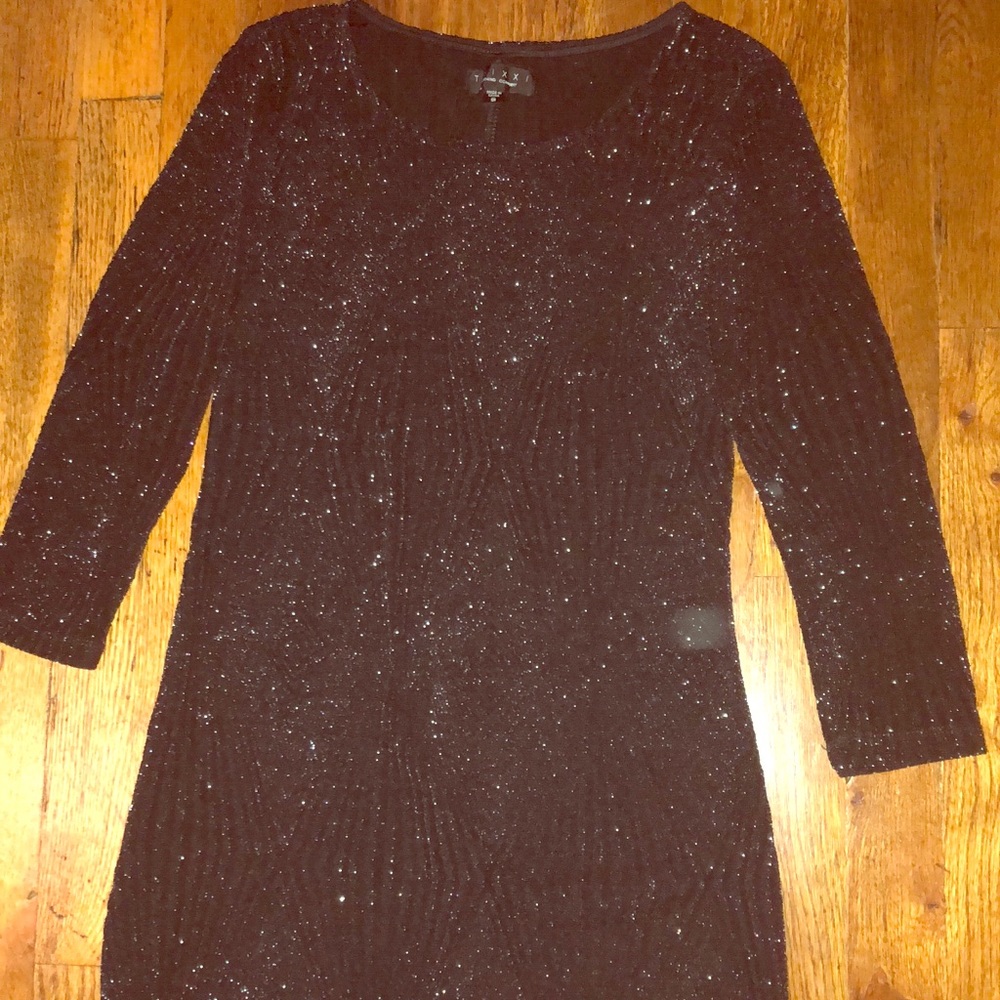 Black sparkle dress